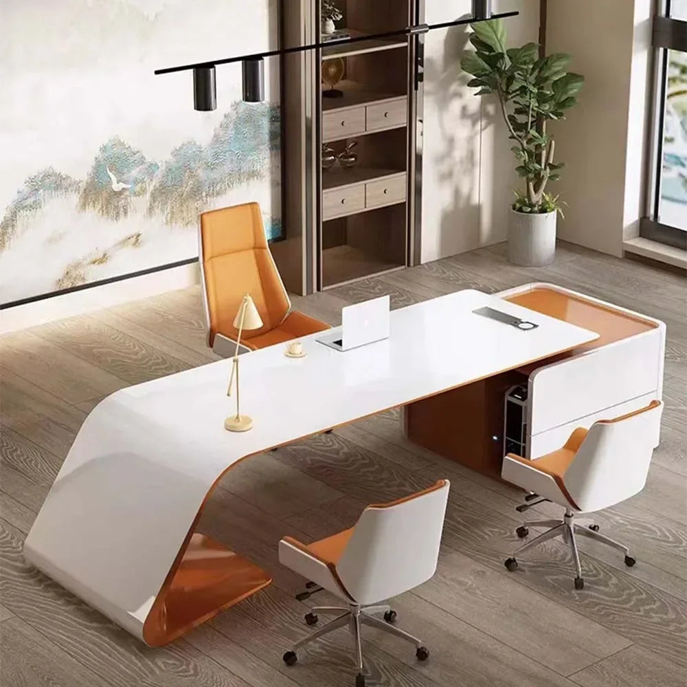 Executive Desks luxury  Modern Office Furniture  CEO Table For Boss Office