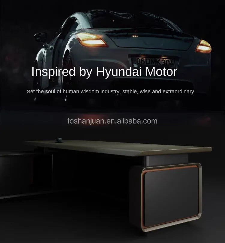 Modern Luxury Office Furniture Manager Ceo Boss Executive Office Desk Computer Table for Personal Office