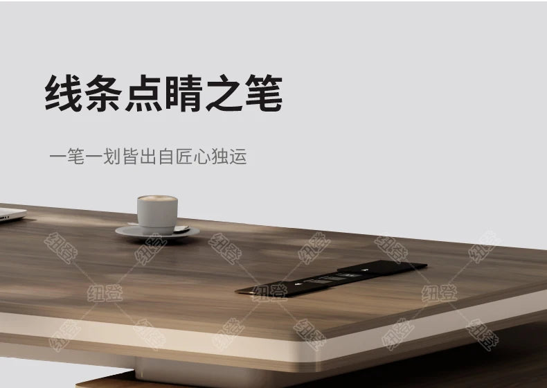 Design European Office Desk Modern Computer Standing Executive Office Desk Minimalist Organizers Scrivania Commercial Furniture