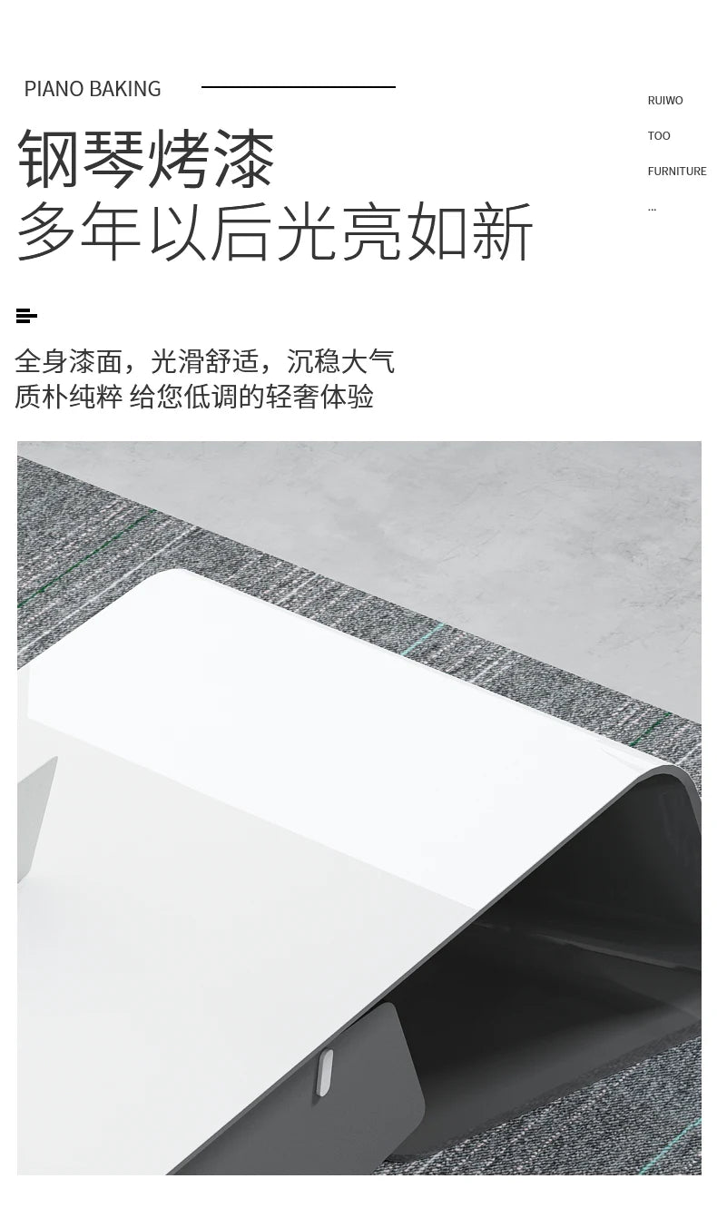 Light Luxury High-end Designer Office Desk Fashionable High-end Modern Simple European Japanese Luxury Office Desk Furniture