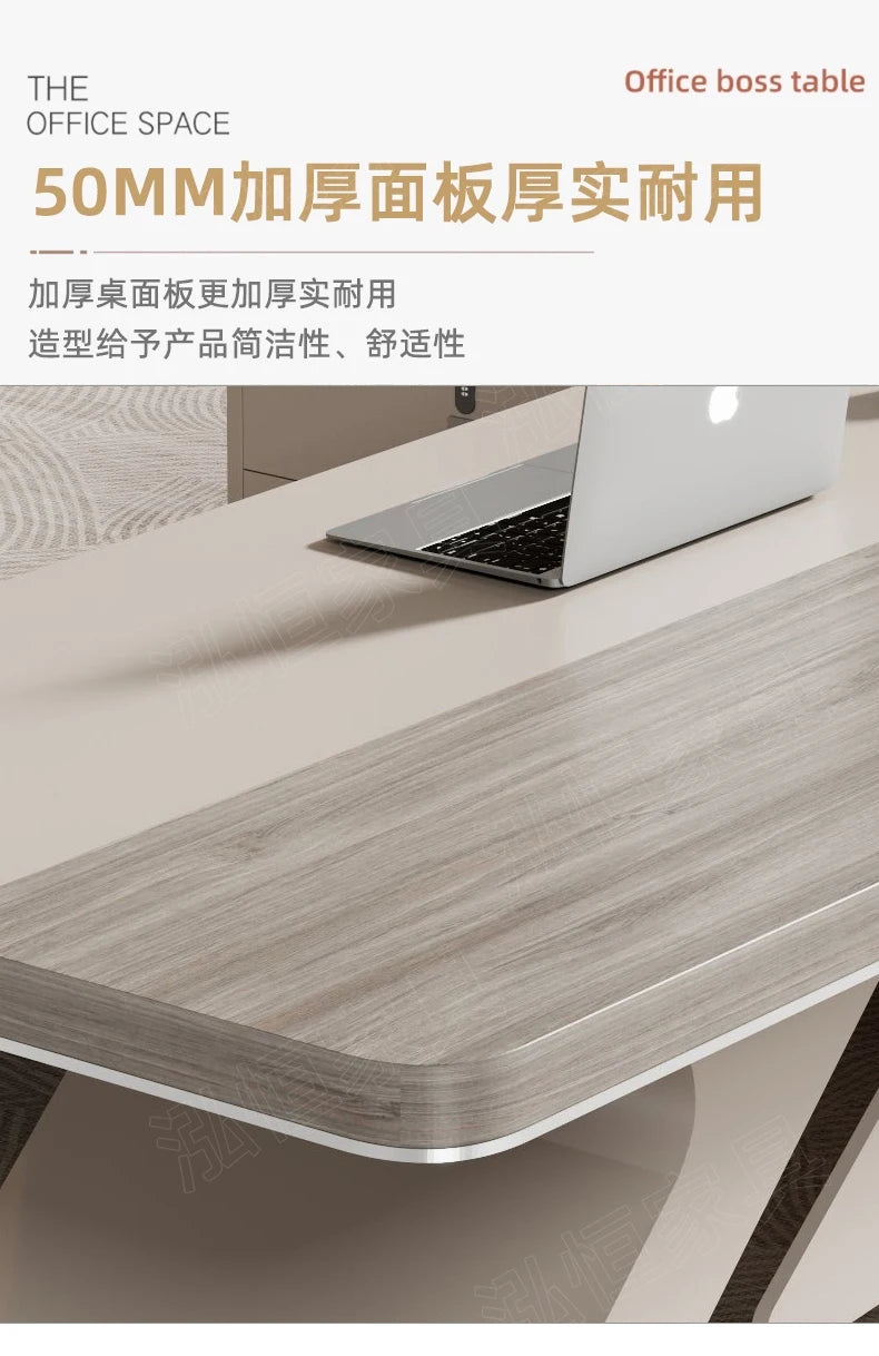Unusual Executive Office Desk Creativity Drawers European Boss Computer Desks High End Designer Escritorio Oficina Furniture
