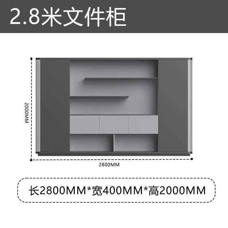 Modern Executive Office Desk - Smart Charging Hub Cable Management Luxury Desktop PC Accessories Bureau De Direction Furniture