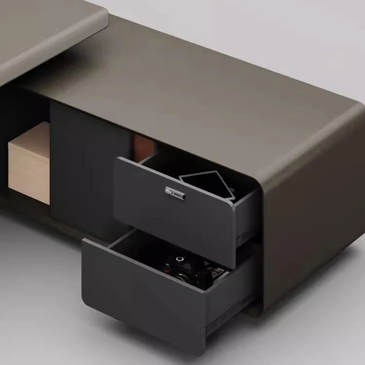 Modern Luxury Office Furniture Manager Ceo Boss Executive Office Desk Computer Table for Personal Office