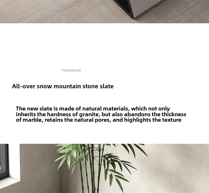 Italian Minimalist Rock Board Office Desks Home Study Table Integrated Light Luxury Office Furniture Modern Boss Computer Desk