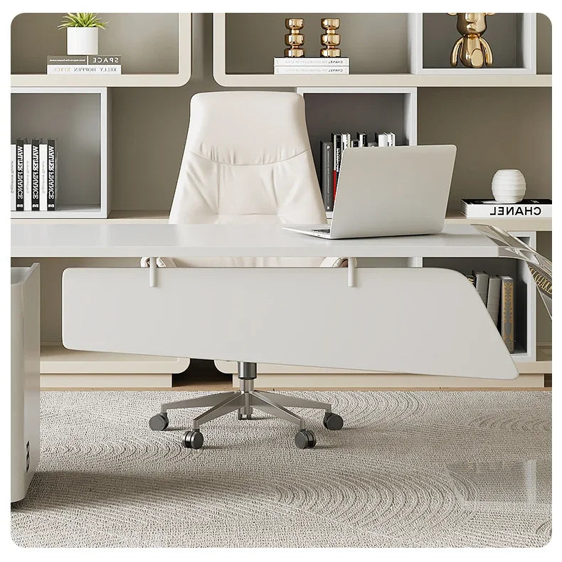 Modern High-end Office Desks Nordic Office Furniture Home Living Room Table Study Computer Desk Designer Light Luxury Boss Desk