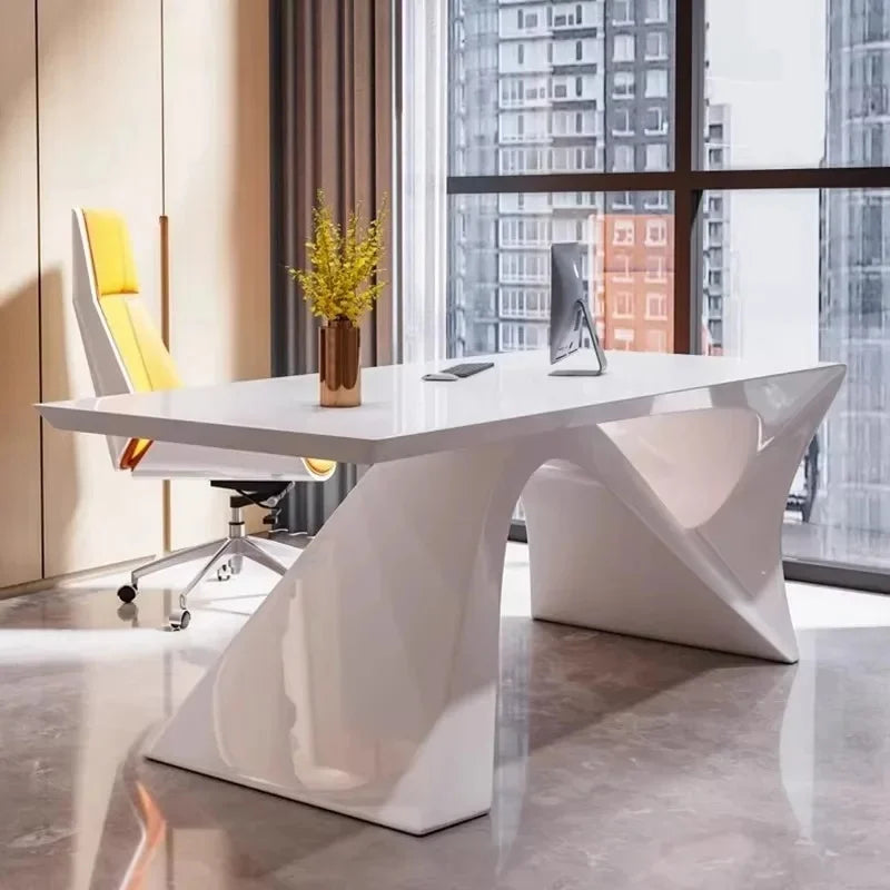 Professional Office Desk Modern Study Corner Computer Home Work Furniture