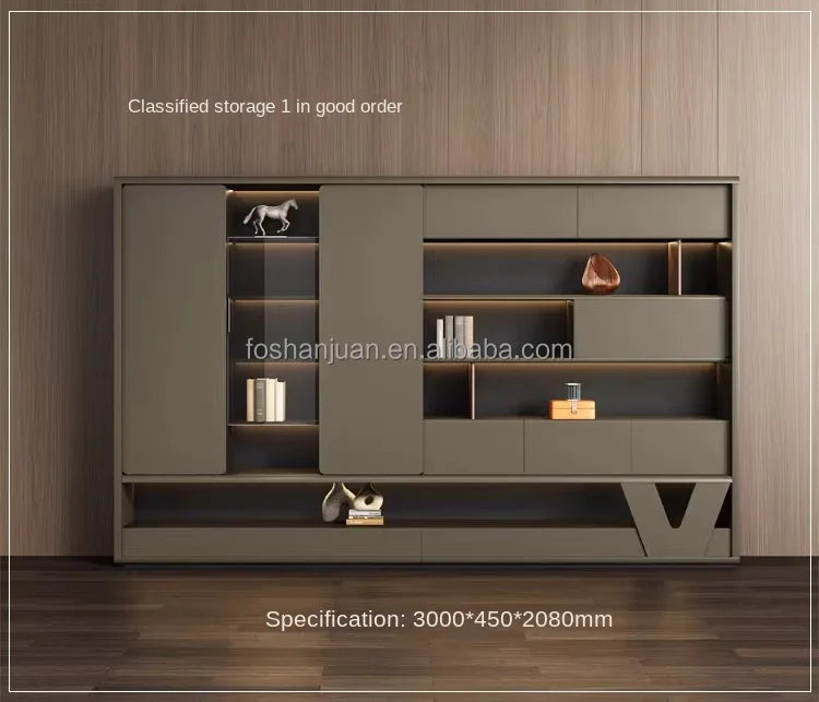 Modern Luxury Office Furniture Manager Ceo Boss Executive Office Desk Computer Table for Personal Office