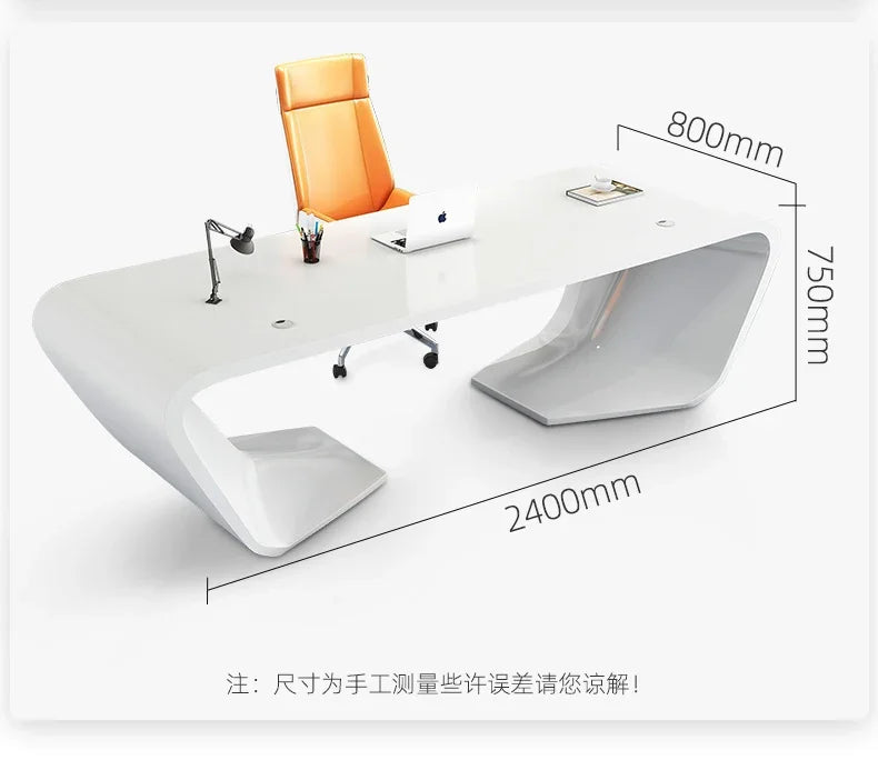 High End Manager Executive Desk L Shaped Wooden Desk Home Office Computer Table