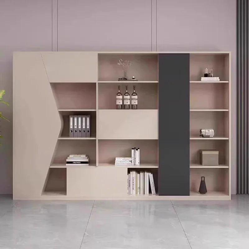 L Shaped Office Desk Sets Boss Modern Light Luxury Cabinet Chairs Computer Designerescritorios Gaming Study Table Furniture