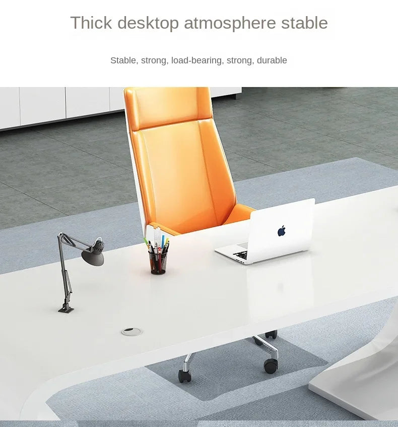 High End Manager Executive Desk L Shaped Wooden Desk Home Office Computer Table
