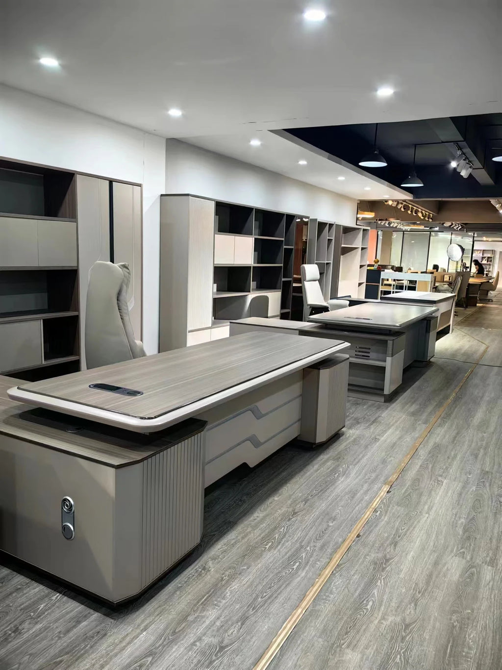 Creative Office Furniture Modern Design CEO Boss Desk Table General Manager Office Boss Desk l Type