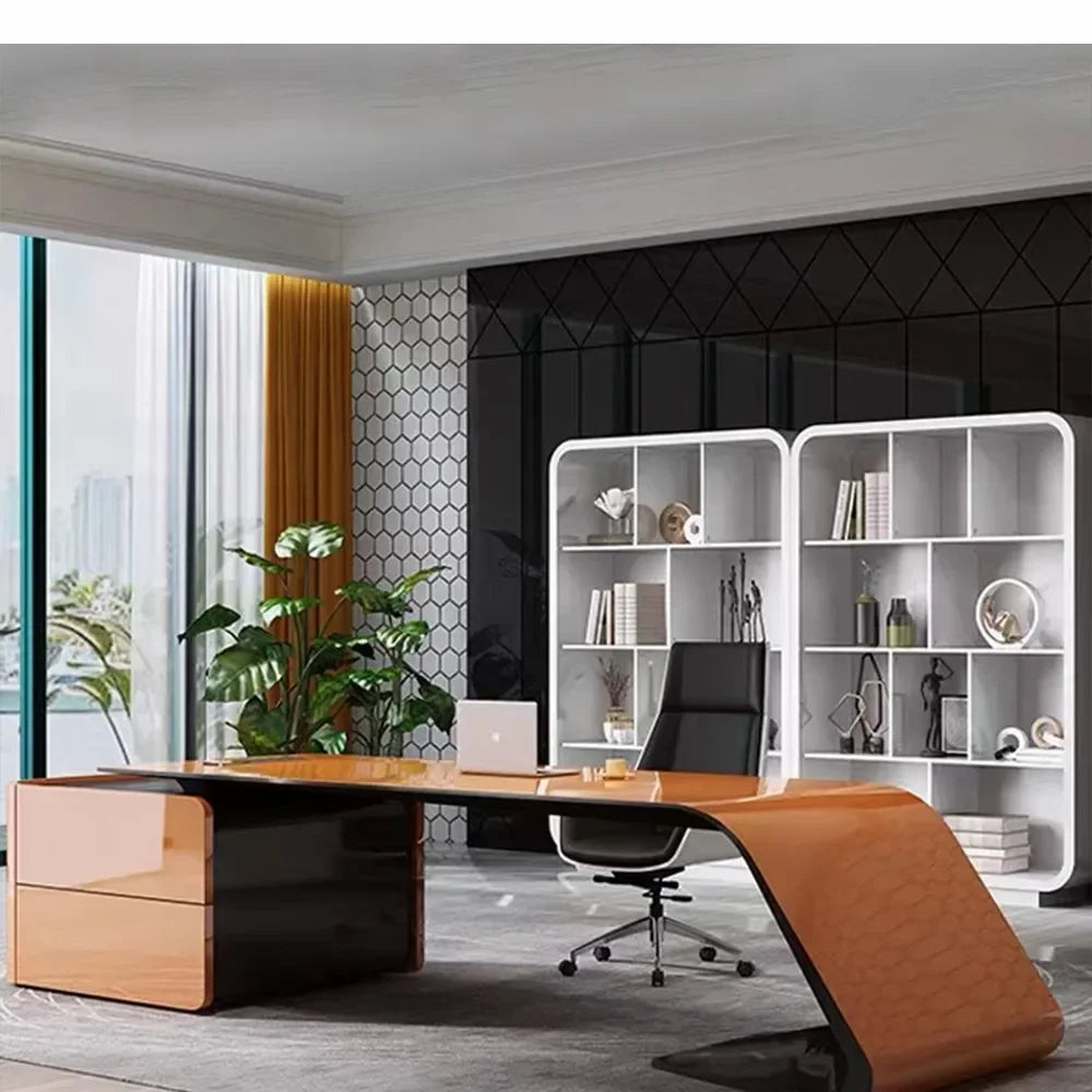 Executive Desks luxury  Modern Office Furniture  CEO Table For Boss Office