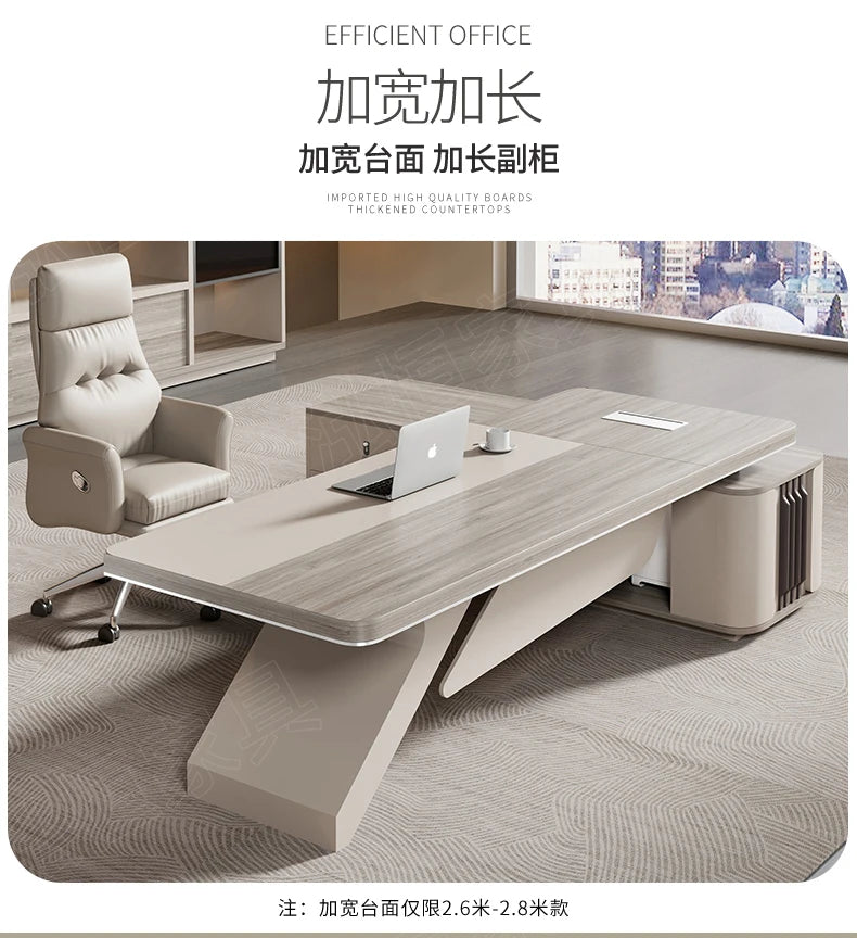 Unusual Executive Office Desk Creativity Drawers European Boss Computer Desks High End Designer Escritorio Oficina Furniture