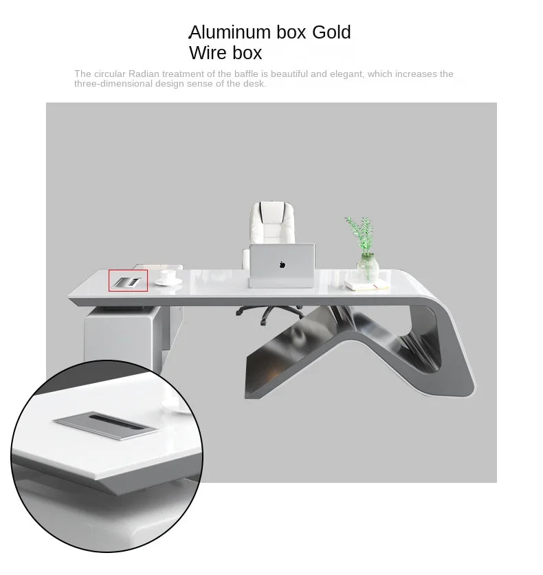Office Table and Chair Set Traditional Office Ceo Table Design Boss Table Executive Modern Wood Case Modem Office Furniture