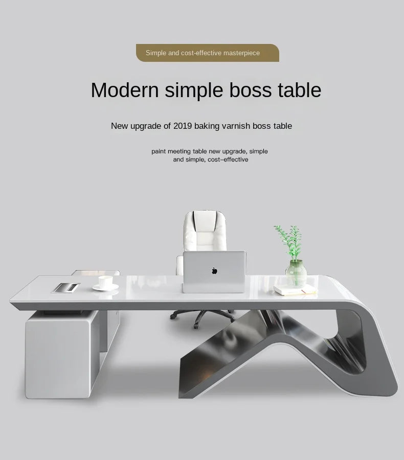 Office Table and Chair Set Traditional Office Ceo Table Design Boss Table Executive Modern Wood Case Modem Office Furniture