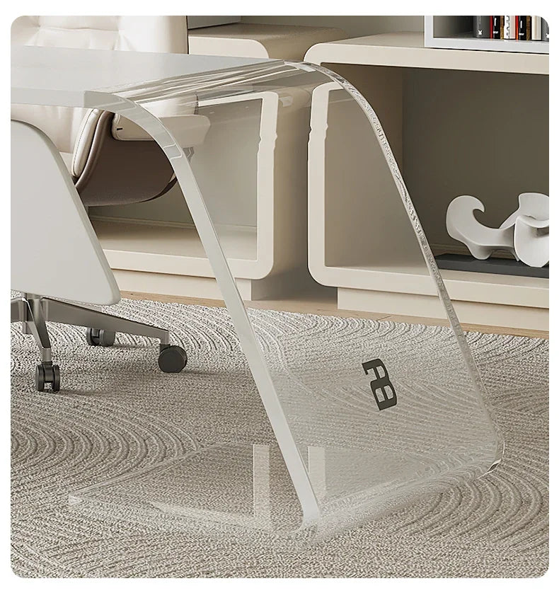 Modern High-end Office Desks Nordic Office Furniture Home Living Room Table Study Computer Desk Designer Light Luxury Boss Desk