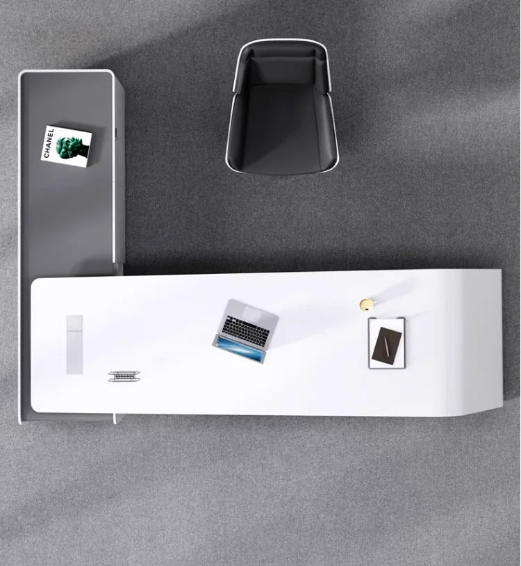 Creative Office Furniture Modern Design CEO Boss Desk Table General Manager Office Boss Desk l Type