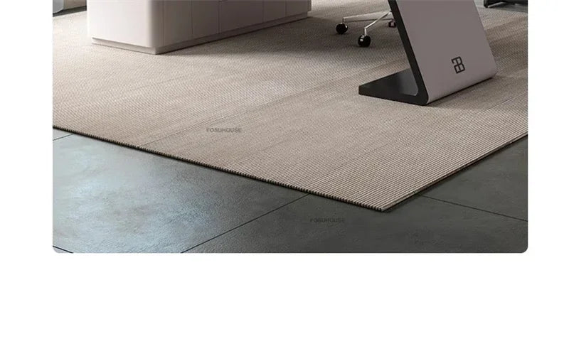 Home Study Table Integrated Italian Rock Board Office Desks Luxury Office Furniture Modern Boss Computer Desk f